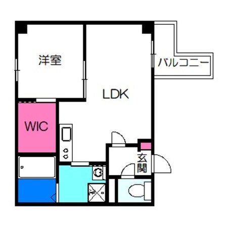 アレーズ駒川中野の物件間取画像